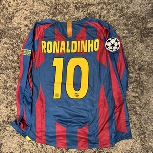 Nike FC Barcelona Ronaldo de Assis Moreira size XL
